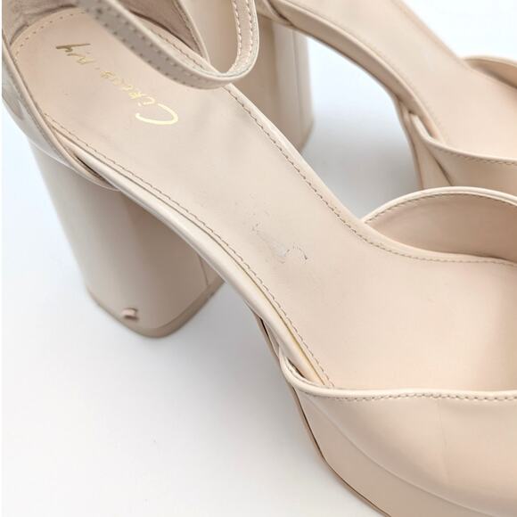 Circus by Sam Edelman Rosa Ankle-Strap Platform Pumps Vanilla Women's Size US9 - Picture 11 of 11